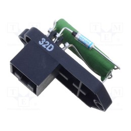 1 pcs x TELPOD - 0480100/7660087 - Resistor: wire-wound, 1Ω, ±10%, blower, 12VDC, No.of resistors: 2