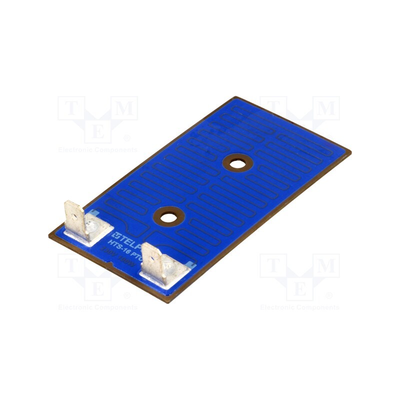 1 pcs x TELPOD - HTS-16-230-100-3/6.3 PTC - Resistor: thick film, heating, screw, 100W, connectors 6,3mm
