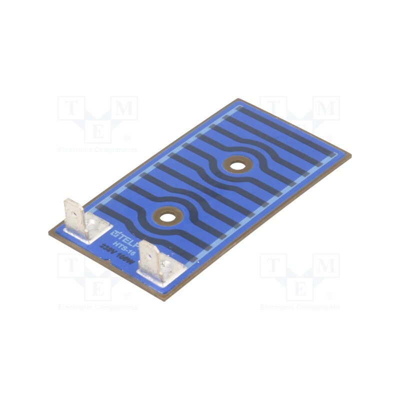 1 pcs x TELPOD - HTS-16-230-100-3/6.3 - Resistor: thick film, heating, screw, 100W, connectors 6,3mm