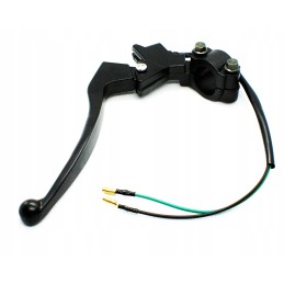 Left rear brake lever with drum mounting