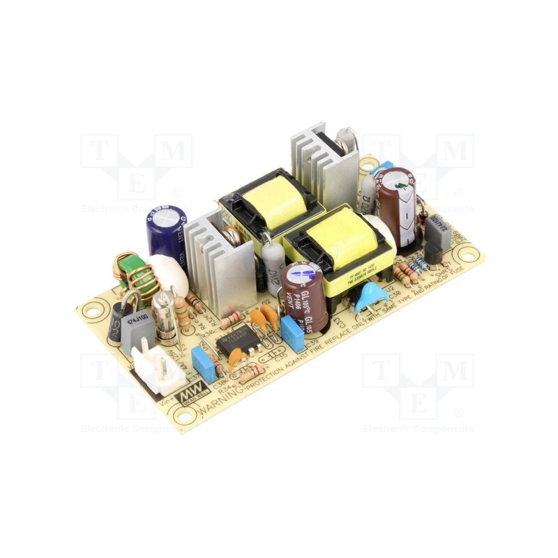 1 pcs x MEAN WELL - PSD-15C-12 - Converter: DC/DC, 14.4W, Uin: 36÷72V, Uout: 12VDC, Iout: 1.25A, PCB