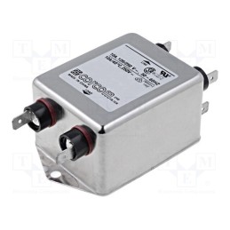 1 pcs x TE Connectivity - 1-6609032-3 - Filter: anti-interference, single-phase, 250VAC, Ioper.max: 10A