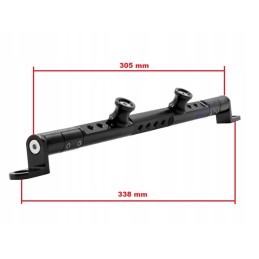 Crossbar on the handlebar for additional accessories