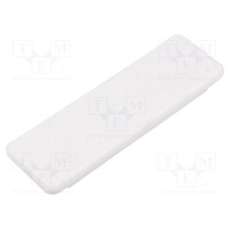 1 pcs x HT HI TECH POLYMERS - HEL-DP24-17-TPE RAL9005 - Multigate grommet, elastomer thermoplastic TPE, black, 8.5÷12mm