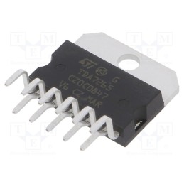 1 pcs x STMicroelectronics - TDA7265 - IC: audio amplifier, Pout: 50W, stereo, 5÷25VDC, Ch: 2, Amp.class: AB