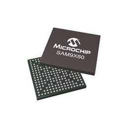 1 pcs : SAM9X60T-V/DWB - Microprocessors - MPU ARM926 MPU,BGA,EXT TEMP,T&R