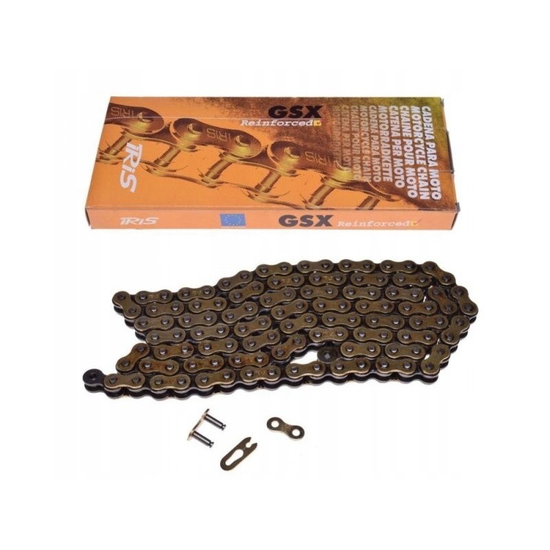 420h drive chain for a quad cross motorcycle