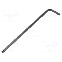 1 pcs x WIHA - 3871 - Wrench, hex key,spherical, HEX 4mm, Overall len: 142mm