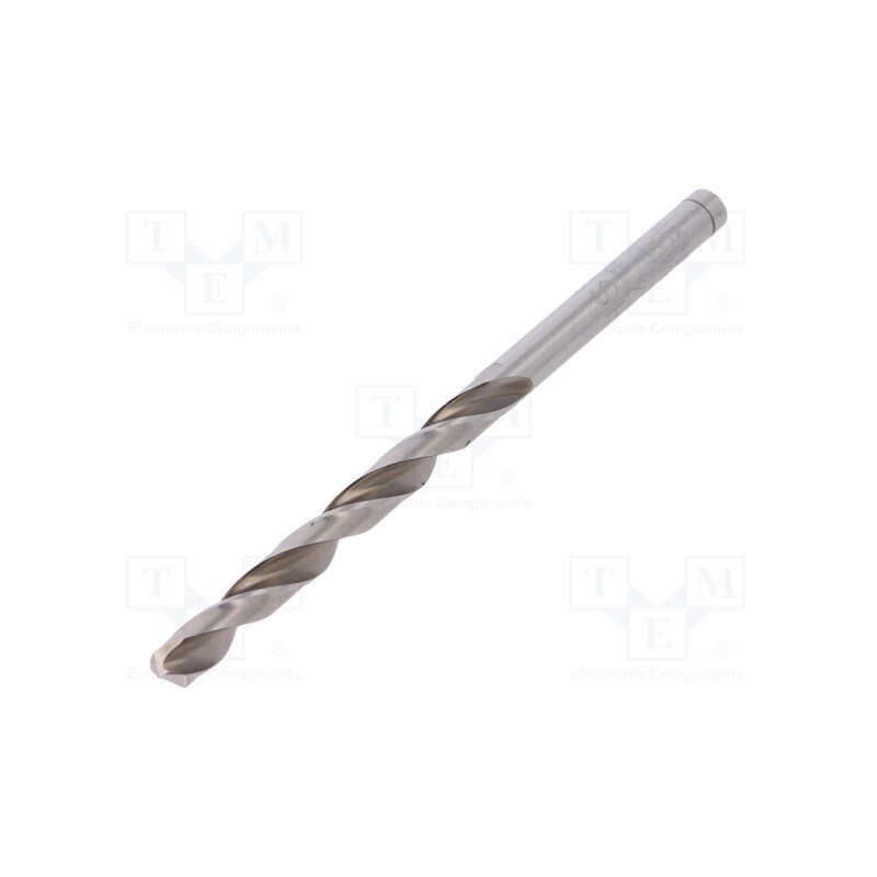 1 pcs x ALPEN-MAYKESTAG - 18400480100 - Drill bit, for metal, Ø: 4.8mm, L: 86mm, Working part len: 52mm