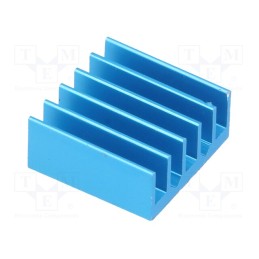 1 pcs x Advanced Thermal Solutions - ATS-X53170B-C1-R0 - Heatsink: extruded, grilled, BGA, blue, L: 17mm, W: 17mm, H: 7.5mm