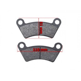 Brake pads for quad atv keeway gtx 300