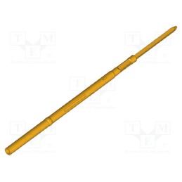 1 pcs x INGUN - KS-075 47 G 10 - Test probe socket, Contact plating: gold-plated, KS-075, 40mm