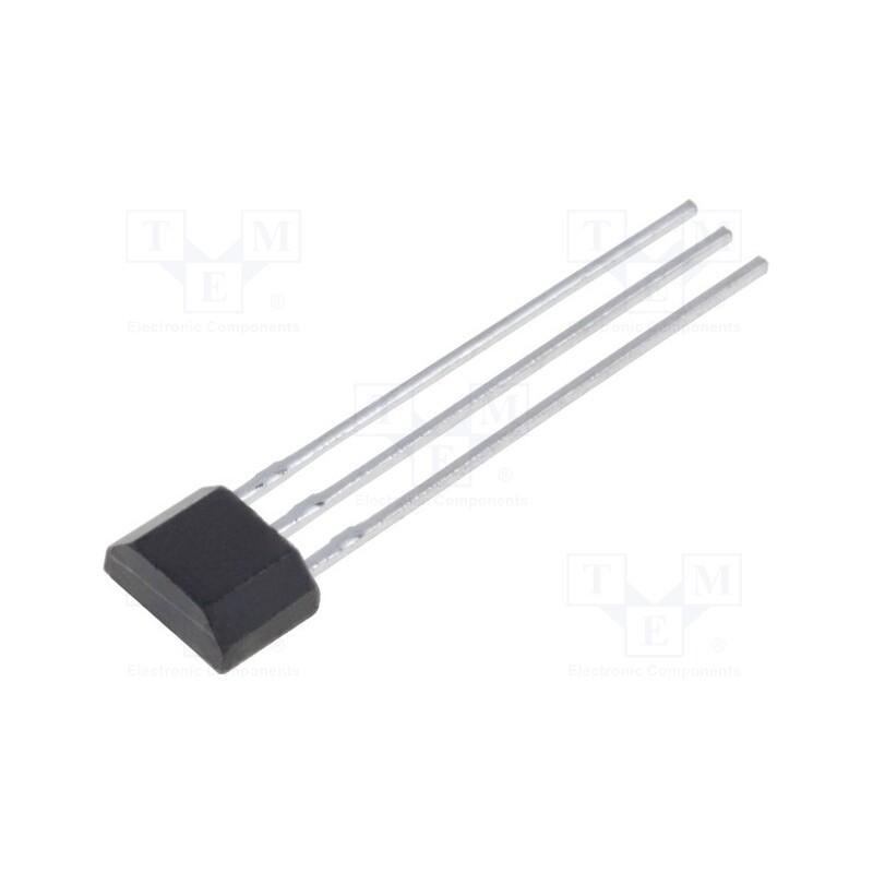 1 pcs x HONEYWELL - SS443R - Sensor: Hall, unipolar, TO92, 45÷205Gs, Usup: 3÷24VDC