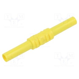 1 pcs x STu00c4UBLI - 66.9123-24 - Adapter,socket, 4mm banana, 32A, 1kV, 62.5mm, yellow