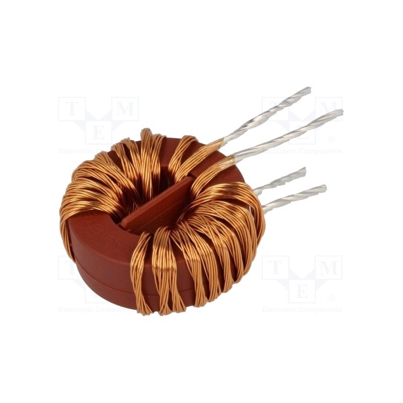 1 pcs x FERYSTER - DTSN-33/4.7/20 - Inductor: wire, THT, 4.7mH, 20A, 35mΩ, -40÷70°C, 1kHz, DTSN-33