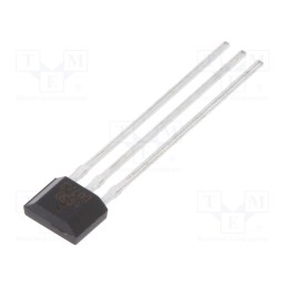 1 pcs x HONEYWELL - SS495B - Sensor: Hall, bipolar, -67÷67mT, Uoper: 4.5÷10.5VDC, 7mA, ±0.08%
