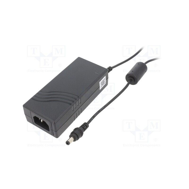 1 pcs x XP POWER - VEC40US15 - Power supply: switched-mode, 15VDC, 2A, Out: 5,5/2,5, 40W, desktop