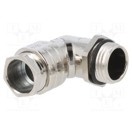 1 pcs x LAPP - 52004190 - Cable gland, angular, PG9, IP55, zinc die-cast, SKINDICHT® RWV