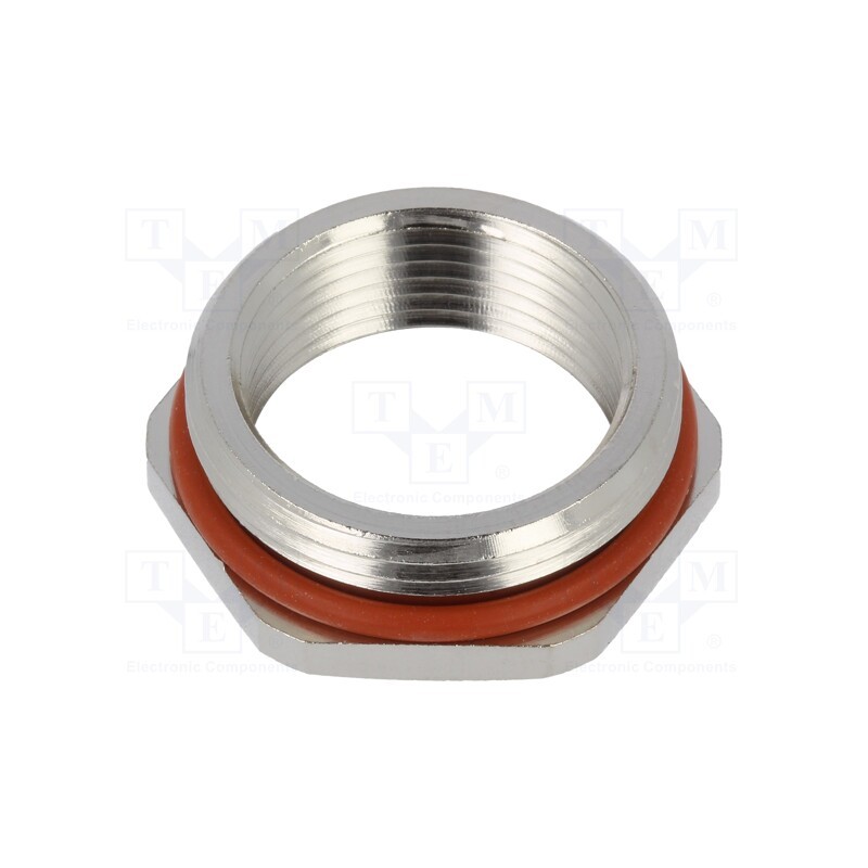 1 pcs x HUMMEL - 1.079.4032.50 - Reduction of threads for glands, Int.thread: M32, brass, nickel