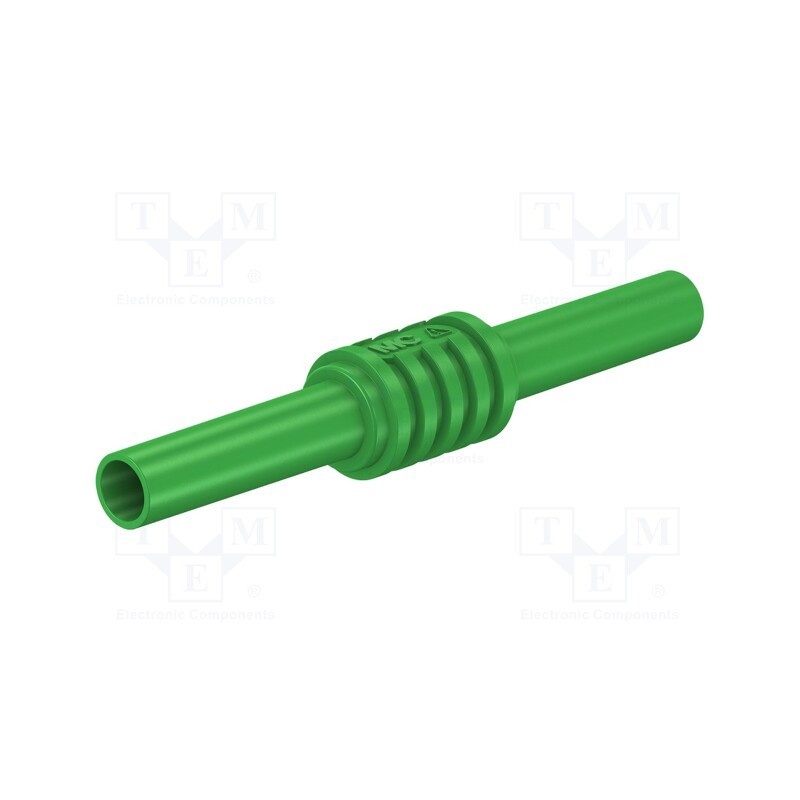 1 pcs x STu00c4UBLI - 66.9123-25 - Adapter,socket, 4mm banana, 32A, 1kV, 62.5mm, green