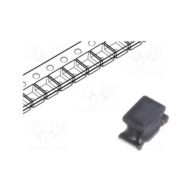 1 pcs x MURATA - LQH31CN100K03L - Inductor: wire, SMD, 1206, 10uH, 230mA, 1.3Ω, 20MHz, -40÷85°C, ±10%