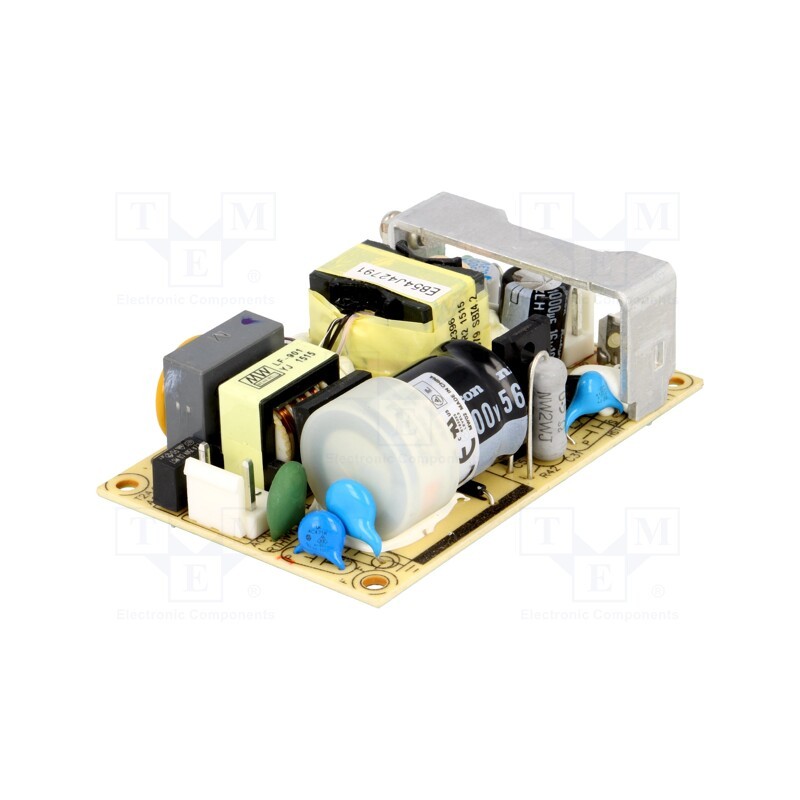 1 pcs x MEAN WELL - EPS-25-3.3 - Power supply: switched-mode, open, 16.5W, 120÷370VDC, 85÷264VAC
