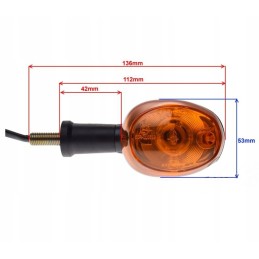 Turn signals directions quad atv romet kingway loncin bashan shineray 2x