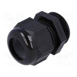 1 pcs x HELUKABEL - HT M32 RAL9005 - Cable gland, M32, 1.5, IP68, polyamide, black, HELUTOP HT-M