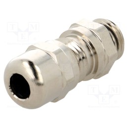 1 pcs x HELUKABEL - MS-EP4 M12X1.5 - Cable gland, with earthing, M12, 1.5, IP68, brass