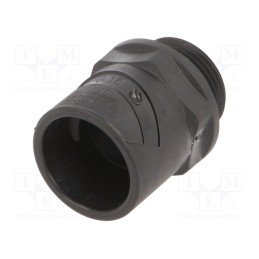 1 pcs x HUMMEL - 1.511.1601.14 - Straight terminal connector, Thread: PG,outside, polyamide, 27mm