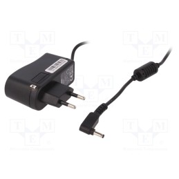 1 pcs x QOLTEC - 50008 - Power supply: switched-mode, plug, 5VDC, 2A, 10W, Plug: straight