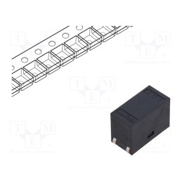 1 pcs x MURATA - PLT10HH401100PNL - 10A, R: 4.1mΩ, SMD, 100VDC, Z: 400Ω, 10MHz, 12.9x6.6x9.4mm, 6uH