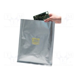 100 pcs x EUROSTAT GROUP - 20-211-0120 - Protection bag, ESD, L: 457mm, W: 406mm, Thk: 106um, &lt,1TΩ