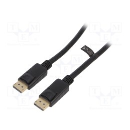 1 pcs x LOGILINK - CV0120 - Cable, DisplayPort 1.4, DisplayPort plug,both sides, 2m, black