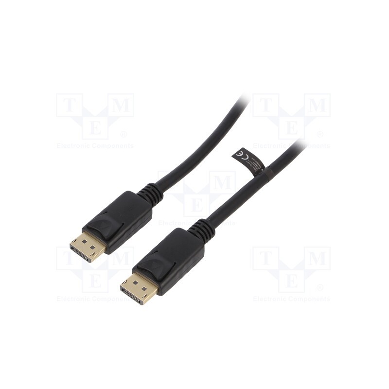 1 pcs x LOGILINK - CV0120 - Cable, DisplayPort 1.4, DisplayPort plug,both sides, 2m, black