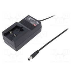 1 pcs x MEAN WELL - GE40I48-P1J - Power supply: switched-mode, plug, 48VDC, 830mA, 40W, Out: 5,5/2,1