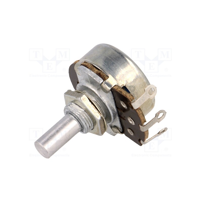 1 pcs x TELPOD - PR-246 4K7 A 20P1 - Potentiometer: shaft, single turn, 4.7kΩ, 500mW, ±20%, soldered