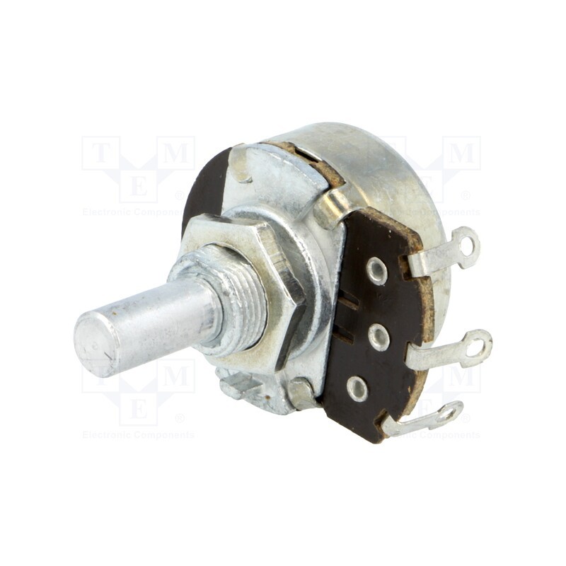1 pcs x TELPOD - PR-246 10K A 20P1 - Potentiometer: shaft, single turn, 10kΩ, 500mW, ±20%, soldered, 6mm