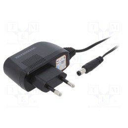 1 pcs x AIMTEC - AMA5ER4-033160Y - Power supply: switched-mode, plug, 3.3VDC, 1.6A, 5.28W, Plug: EU