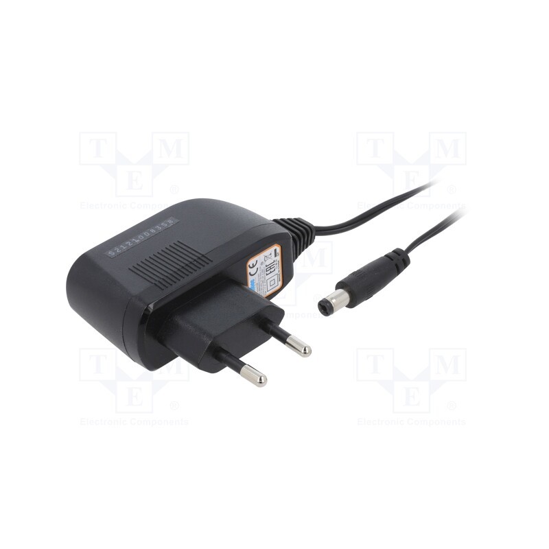 1 pcs x AIMTEC - AMA5ER4-033160Y - Power supply: switched-mode, plug, 3.3VDC, 1.6A, 5.28W, Plug: EU