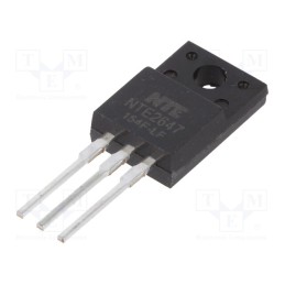 1 pcs x NTE Electronics - NTE2647 - Transistor: PNP, bipolar, 230V, 1A, 20W, TO220FP