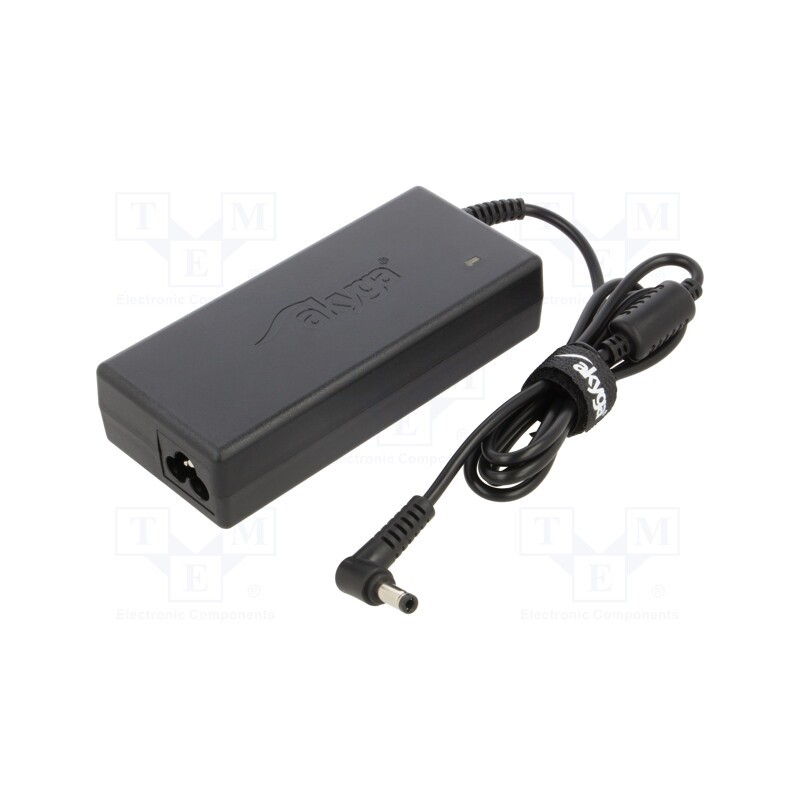 1 pcs x AKYGA - CPSUNOTAKY-07538 - Power supply: switched-mode, 12VDC, 6A, Out: 5,5/2,5, 72W, desktop