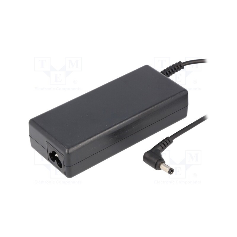 1 pcs x AKYGA - CPSUNOTAKY-07052 - Power supply: switched-mode, 19VDC, 3.95A, Out: 5,5/2,5, 75W, 80%