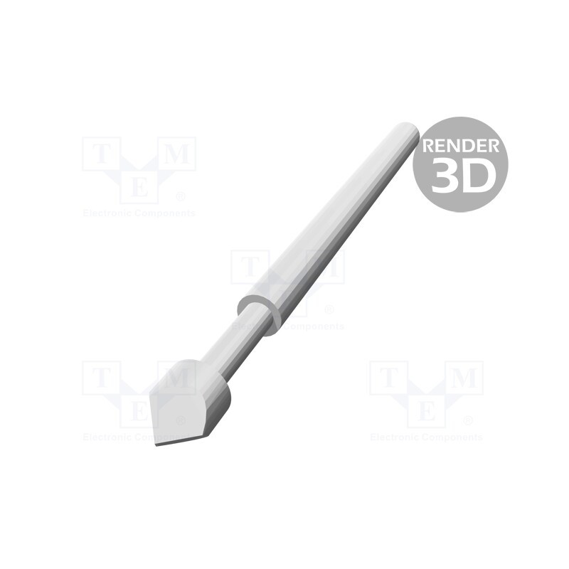 1 pcs x TEKON - TK 0030N T 1,27 S 120 A - Test needle, Operational spring compression: 2mm, 3A, TK0030N