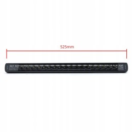 LED lamp 105w 12600lm 525x53x41mm lightbar quad