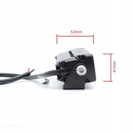 LED lamp 105w 12600lm 525x53x41mm lightbar quad