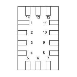 1 pcs : SLG46536V - SPLD - Simple Programmable Logic Devices GPAK Mixed Signal Matrix
