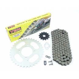 Drive chain sprocket quad atv 110 125 ybn stroke 420
