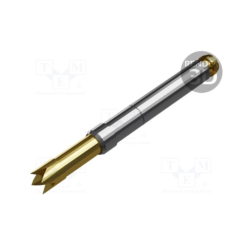 1 pcs x FIXTEST - 150.06.25.20 - Test needle, Operational spring compression: 3.4mm, 4A,5.5A