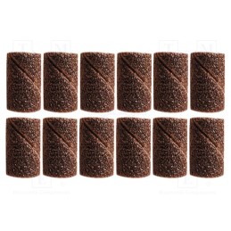 1 set x PG MINI - M.3680 - Grinding belts, 6.3mm, grain 60, 12pcs.